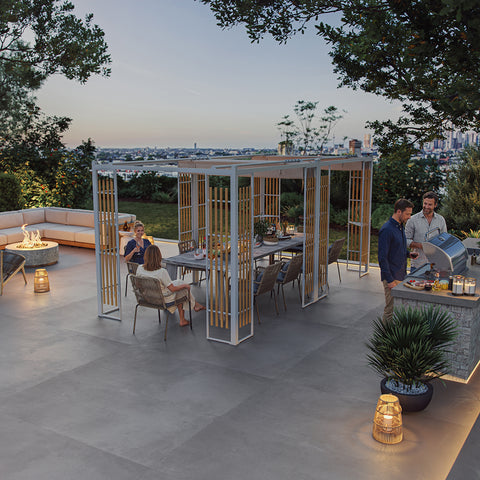 Straight Double Pergola